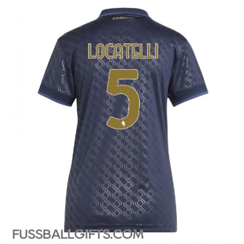 Juventus Manuel Locatelli #5 Fußballbekleidung 3rd trikot Damen 2024-25 Kurzarm